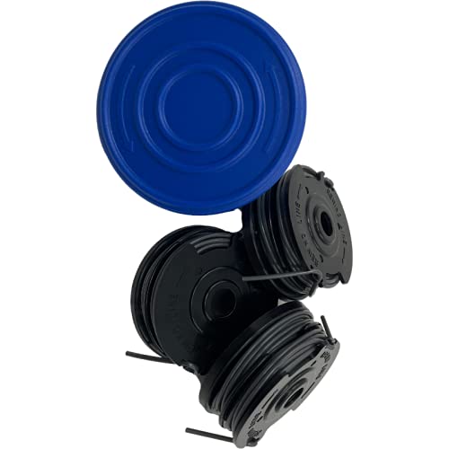 Kobalt 20-ft Spool 0.065-in Trimmer Line - for KST - 120X String Trimmer with one Cap, 4 Pack