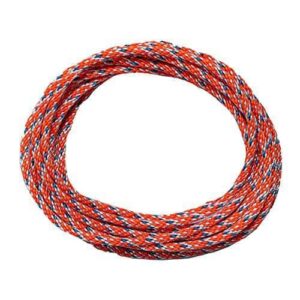 SGT KNOTS #4 Dacron Polyester Pull Cord - Small Engine Replacement Cord Rope for Lawn Mowers, Generators & More (10 feet, Orange)