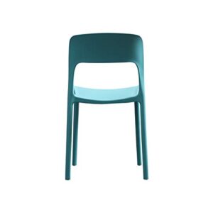 Christopher Knight Home Dean Outdoor Plastic Chairs (Set of 2), Teal