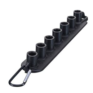 m mingle pressure washer nozzle holder, holds 7 nozzle tips with 1/4 inch quick connect
