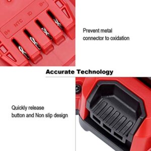 Biswaye 2 Pack 20V MAX Battery CMCB202-2 Replacement for Craftsman V20 Lithium Ion Battery CMCB204 CMCB202 CMCB201 (for All V20* Cordless Tools) CMCS600B CMCB104 CMCK700D2 CMCD700C1 CMCG400B CMCK401D2