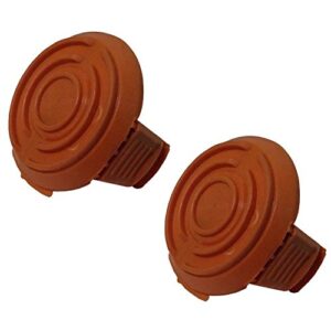 WORX WA6531 GT Trimmer Replacement Spool Cap Covers (2 Pack)