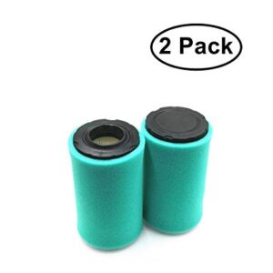 MOWFILL 2 Pack 793569 Air Filter with 793685 Pre Filter Replace for Briggs Stratton 4241 5415 793569 791630 John Deere GY21055 MIU11511 Bad Boy 063-4026-00