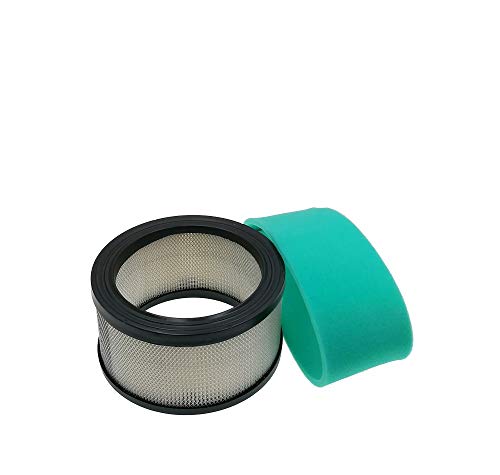 MOWFILL 45 083 02 Air Filter with 45 083 01 Pre Filter Replace for Kohler 45 083 02-S 45 883 02-S1 4508302 4588302 Onan 140-1216 John Deere AM31034 AM37201 Fits K341 MV16-MV20 CV17-CV26 CV620-CV745