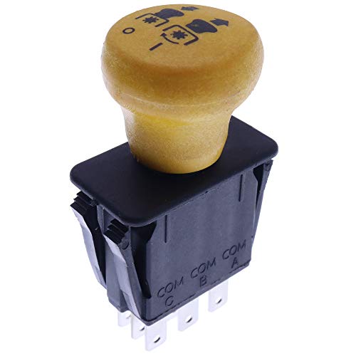 JEENDA PTO Switch 01002111 925-1716A Compatible with CubCadet RZT42 RZT50 RZT54 MTD Troy Bilt Craftsman Tank M48 M50 M54 M60 M72 Enforcer 44 48 54