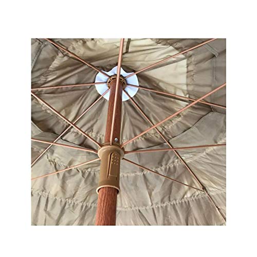 Impact Canopy 8' Hawaiian Tiki Umbrella, Pool Patio Beach Umbrella, Thatched Tiki
