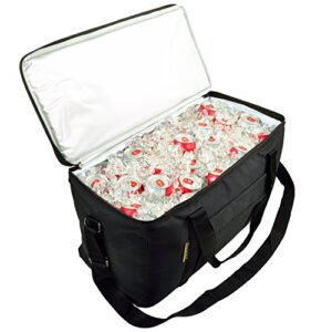Picnic at Ascot 64 Can Capacity Heavy Duty Collapsible Leakproof Cooler- Designed & Quality Approved in the USA