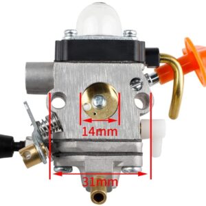 HUZTL FS 90 R Carburetor kit for Stihl FS90R FS90 FS110R FS130R FS100 KM130R FS130 KM90R KM90 FS100RX FS110 KM110R HT100 HT101 Trimmer Weed Eater C1Q-S174 Carb