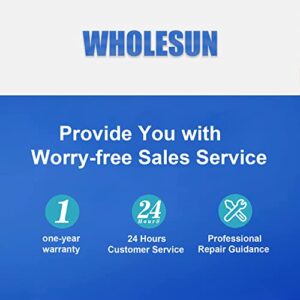 WHOLESUN WS 3000 Electric Pressure Washer 1.58GPM Power Washer 1600W High Pressure Cleaner Machine with 4 Nozzles Foam Cannon for Cars, Homes, Driveways, Patios (Blue)