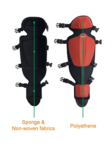 Shinegro Protective Shin Guard Brush Gaiter with Comfortable Sponge Cushion for Trimming Weed Eating Mowing