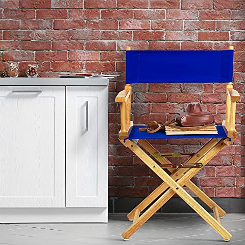 Casual Home Director Chair Canvas, 18.5"W x 16"D, Royal Blue,021-13