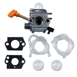 kipa carburetor for homelite 308054041 ut-09520 ut-09521 ut-09523 ut-09525 26cc blowers with fuel lines primer bulbs mounting gaskets