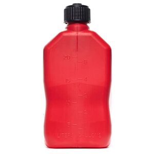 VP Racing Fuels Motorsport 5 Gallon Square Plastic Utility Jug Red (4 Pack)