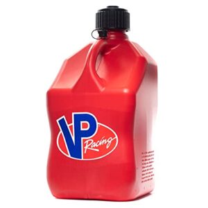 VP Racing Fuels Motorsport 5 Gallon Square Plastic Utility Jug Red (4 Pack)