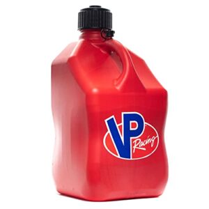 VP Racing Fuels Motorsport 5 Gallon Square Plastic Utility Jug Red (4 Pack)