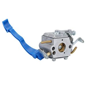 HeyCarb 125B Carburetor for Husqvarna 125BX 125BVX Leaf Blower Replace Zama C1Q-W37 Carb 590460102 581798001 545081811 545112101 with Air Filter Fuel Line Kit