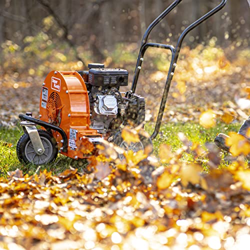 SuperHandy Leaf Blower Wheeled Walk Behind Jet Sweep Manual Propelled Power Wind Force of 200 MPH 2000 CFM at 3600RPM can Aid in Fire Prevention