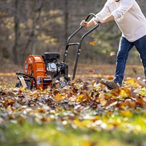 SuperHandy Leaf Blower Wheeled Walk Behind Jet Sweep Manual Propelled Power Wind Force of 200 MPH 2000 CFM at 3600RPM can Aid in Fire Prevention