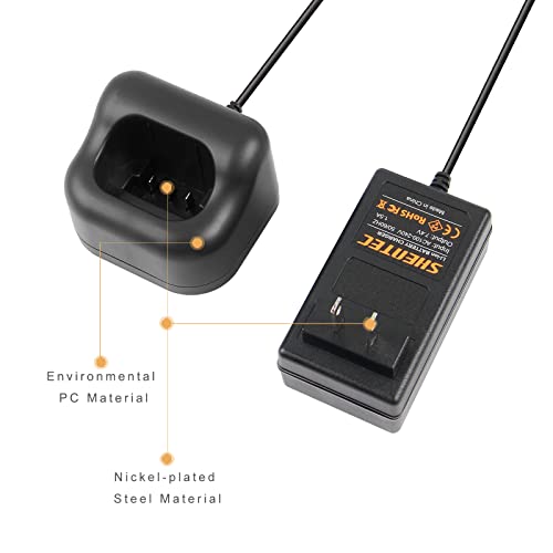 Shentec 7.4V Li-Ion Charger 902667 Compatible with Paslode 902654 902600 B20543A B20543 CF325LI 918000 IM250A Li Battery (Not for Ni-MH/Ni-Cd Battery)