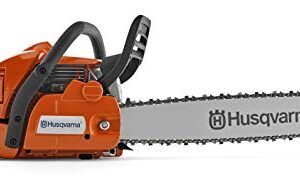 Husqvarna 450 Rancher Gas Chainsaw, 50.2-cc 3.2-HP, 2-Cycle X-Torq Engine, 18 Inch Chainsaw with Automatic Oiler, For Tree Pruning, Yard Cleanups and Firewood Cutting