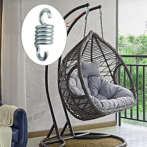 XINMEIWEN 2Pack 750lbs Weight Capacity Hammock Chair Spring Porch Swing Spring for Hanging Chair and Swing (Thickness: 7mm + 8mm)