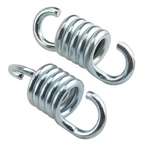 XINMEIWEN 2Pack 750lbs Weight Capacity Hammock Chair Spring Porch Swing Spring for Hanging Chair and Swing (Thickness: 7mm + 8mm)
