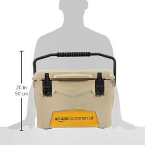 AmazonCommercial Rotomolded Cooler, 20 Quart, Tan