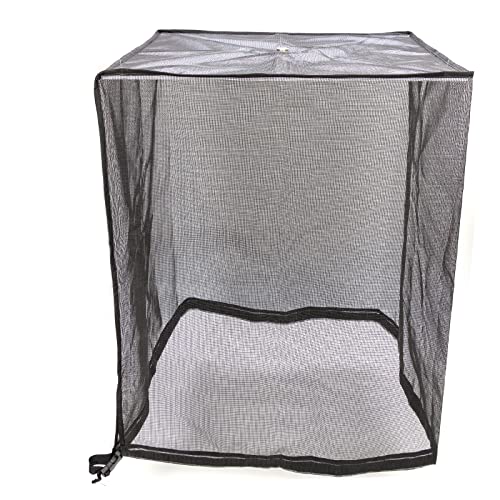 Full Mesh Air Conditioner Cover – AC Cover Designed to Protect Coils from Clogging - Leaves, Grass, dust and Debris - Outdoor Protection