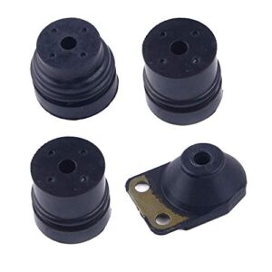 rogugeroty buffer kit buffer mounts (pack of 4) compatible fits stihl 028 028 super replaces 1122-790-9905 1121-7909909 11187909930