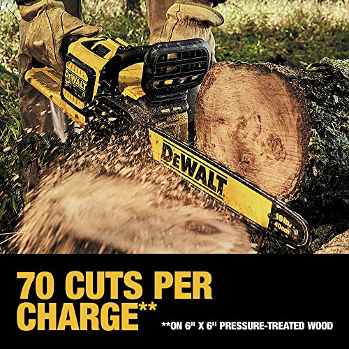 DEWALT FLEXVOLT 60V MAX* Brushless Chainsaw Kit (2.0 Ah) (DCCS670T1)