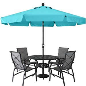 abccanopy premium patio umbrellas 9′ turquoise