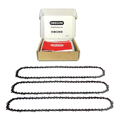 Oregon 3-Pack M72 SpeedCut Chainsaw Chain for 18-Inch Bar - .325-Inch Pitch, .050-Inch Gauge, 72 Drive Links, Replacement Low-Kickback, fits Husqvarna Models and more (95TXL072G)