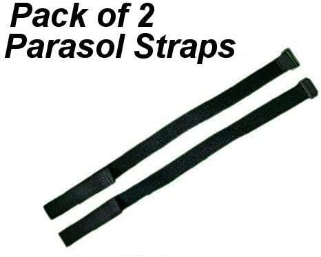 Pack of 2 Securing Straps for Parasol