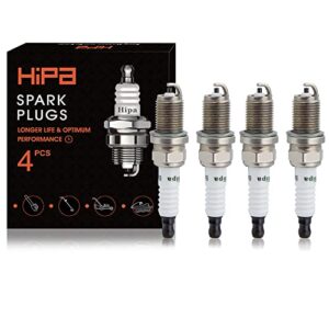 hipa rc 12yc spark plug replace for champion rc12yc ngk bk5es briggs & stratton 491055 491055s 491055t kohler 12 132 02 (4 pack)