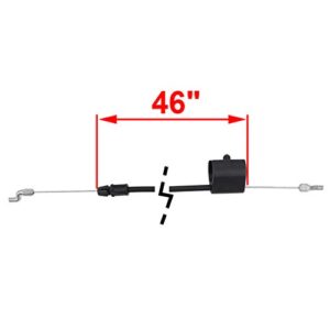 Dxent 158152 Zone Control Cable Throttle Cable Compatible with 158152 Poulan Pro Sears Craftsman Weed Eater Walk-Behind Lawn Mower