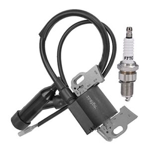 Ignition Coil + Spark Plug Replacement for Champion Power 196cc 6.5HP 3500 4000 Watt Gas Engine Generator