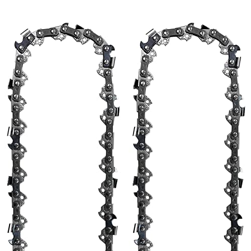 Opuladuo 10 Inch Pole Saw Chain for Harbor Freight Atlas 56934, 10" Polesaw Chain for Makita EY401MP EY2650H25H, Chainsaw Chain for Poulan PLN1510 and Echo Models - 3/8" - .050" - 39 Drive Links