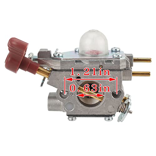 AUTOKAY Carburetor for Craftsman 27cc WeedEater MTD 753-06288 ZAMA C1U-P27 TB2044XP Carb