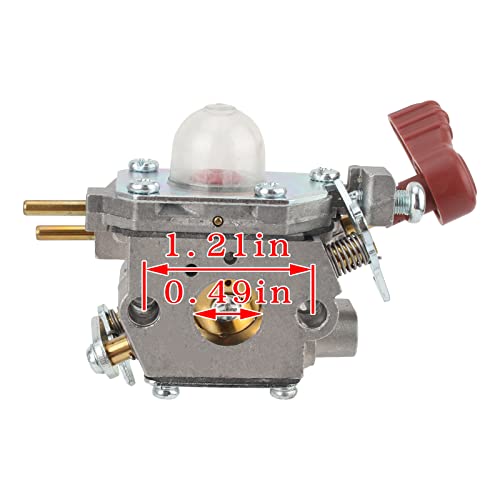 AUTOKAY Carburetor for Craftsman 27cc WeedEater MTD 753-06288 ZAMA C1U-P27 TB2044XP Carb