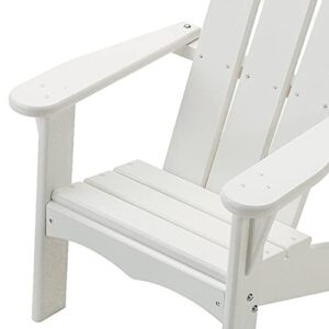 Little Colorado Classic Toddler Adirondack Chair – Easy Assembly Kids Adirondack Chair/Safe for Children/Handcrafted in The USA (Solid White)