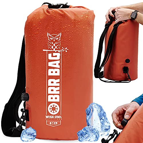 Wise Owl Outfitters Backpack Cooler Bag - Insulated, Leakproof & Waterproof Soft Cooler Backpack for Camping, Kayak, Hiking, Fishing, Picnic and Beach- 20L