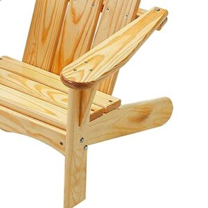 Little Colorado Classic Toddler Adirondack Chair – Easy Assembly Kids Adirondack Chair/Safe for Children/Handcrafted in The USA (Natural)