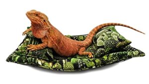 chaise lounge for bearded dragons, cactus party fabric