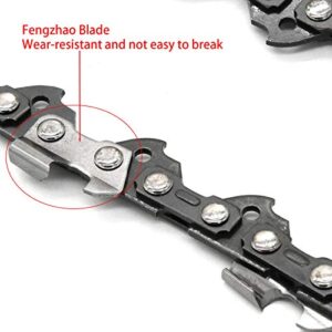 16 inch Chainsaw Chain,3/8 LP .050 Inch 56 Drive Links,compatible fits for Craftsman,Echo,Homelite,Poulan,Remington（Pack of 2）