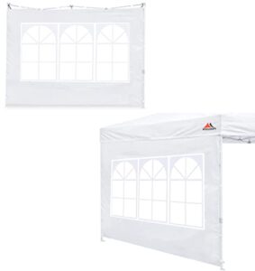 scocanopy sidewall for 10×10 canopy frame, 2 pieces sunwalls only,white