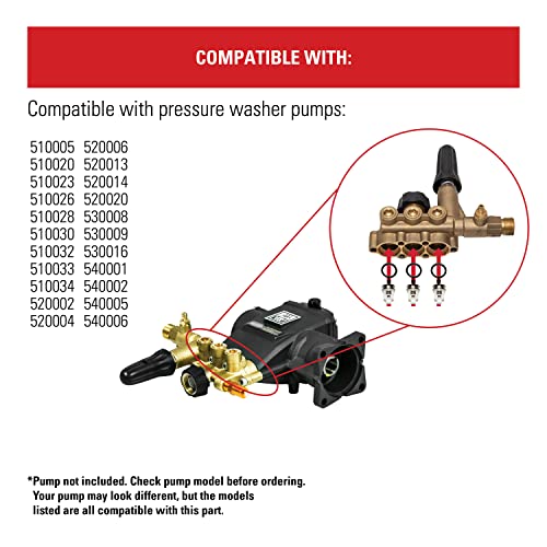 Simpson Cleaning 7104223 Replacement Valve Kit for Pressure Washer Pumps, White