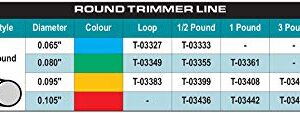 Makita T-03361 Round Trimmer Line, 0.080”, Green, 400’, 1 lbs.