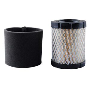 591583 air filter replacement compatible with briggs and stratton replaces 5429k, 591383, 796032 pre-filter cleaner