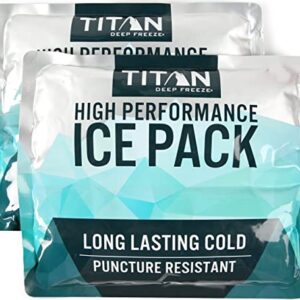 Arctic Zone Titan Deep Freeze 30 Can Insulated Backpack Cooler Bag with Ice Wall Packs, Pine