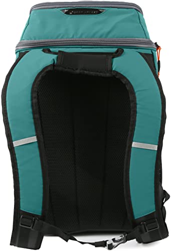 Arctic Zone Titan Deep Freeze 30 Can Insulated Backpack Cooler Bag with Ice Wall Packs, Pine